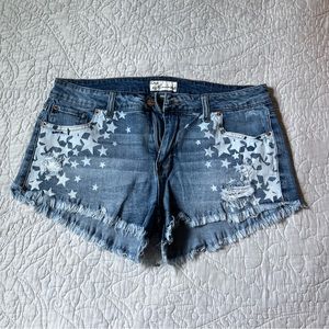 Vintage Havana denim shorts with star details BNWOT